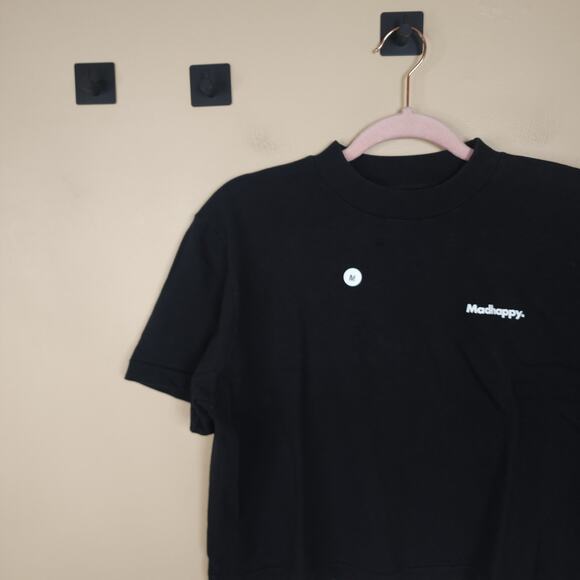 Madhappy Short Sleeve Classic Midweight Tee in Black Size M - Picture 5 of 8